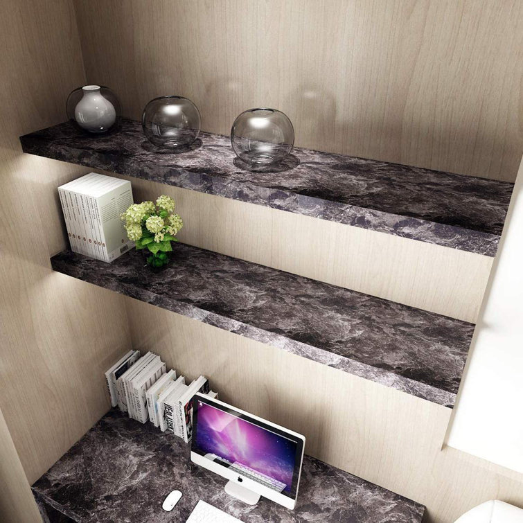 Homlpope Marble Contact Paper For Table Desk Kitchen Counter Top